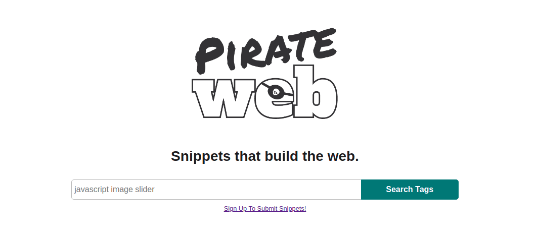 Introducing PirateWeb